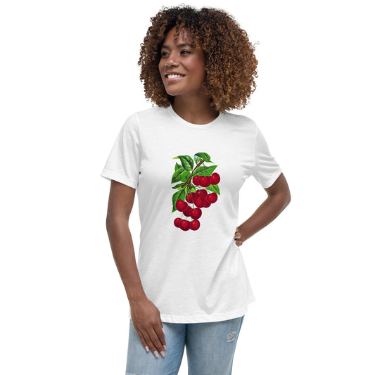 Women's Relaxed Cherries T-Shirt